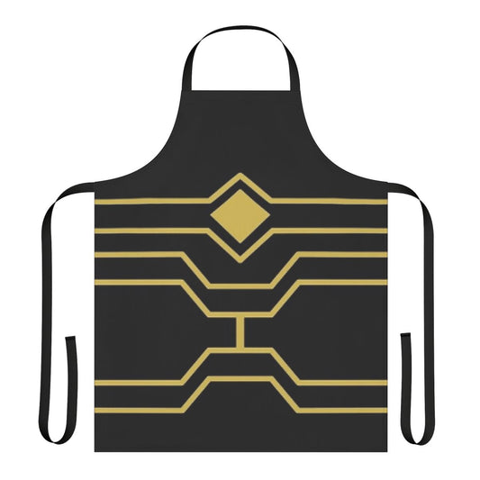 Hawks-themed cosplay apron with character design