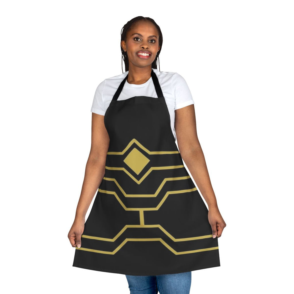 Hawks-themed cosplay apron with character design