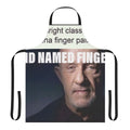 Stylish apron featuring the "Kid Named Finger" meme from the hit TV show Breaking Bad