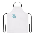 Money Heist themed apron with a teddy bear design