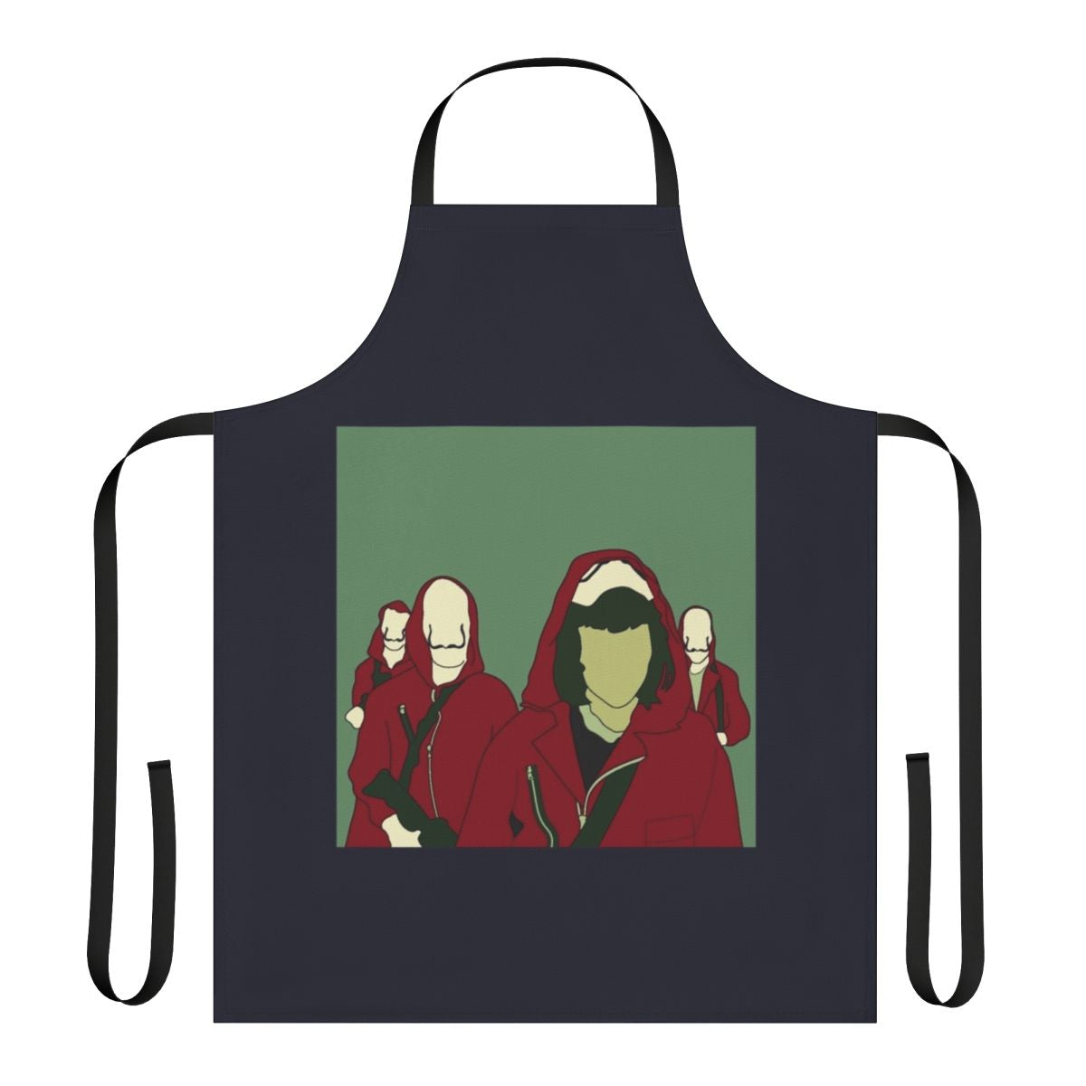 Money Heist Inspired Apron - La Casa de Papel Themed Cooking Accessory