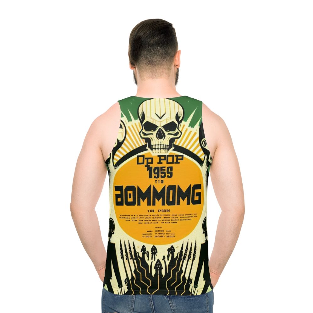 Unique unisex music pop tank top