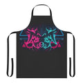 Neo Yokai inspired apron with Japanese aesthetic design