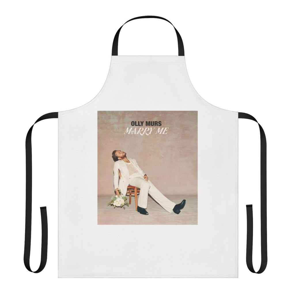 Olly Murs-inspired apron with unique design