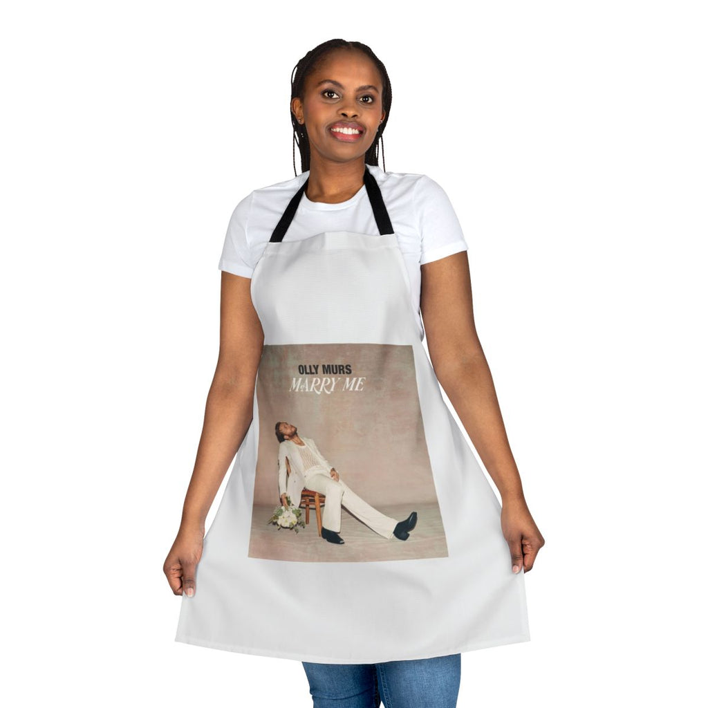 Olly Murs-inspired apron with unique design