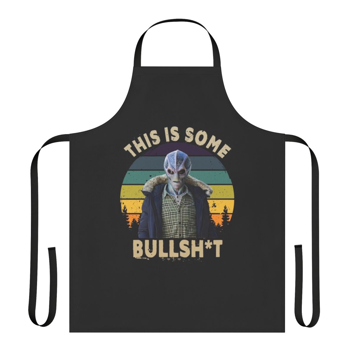 Resident Alien Inspired Kitchen Apron for Sci-Fi Fans