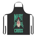 Apron featuring a satanic-inspired design with "Mary on a Cross" imagery, perfect for fans of the band Ghost.