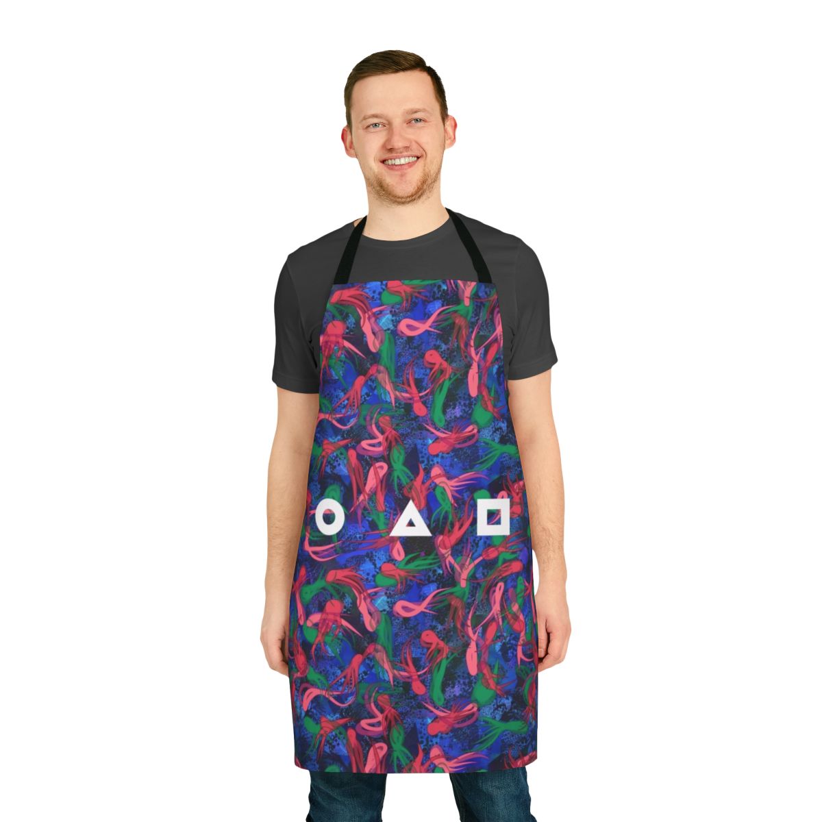 Squid Game Inspired Survival Pattern Apron