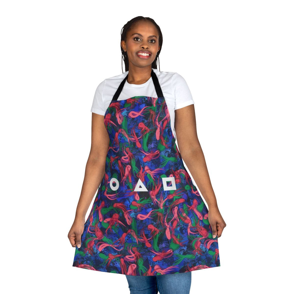 Squid Game Inspired Survival Pattern Apron