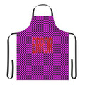 Apron featuring a video game texture error or glitch design