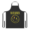 Apron featuring iconic Watchmen imagery and symbols