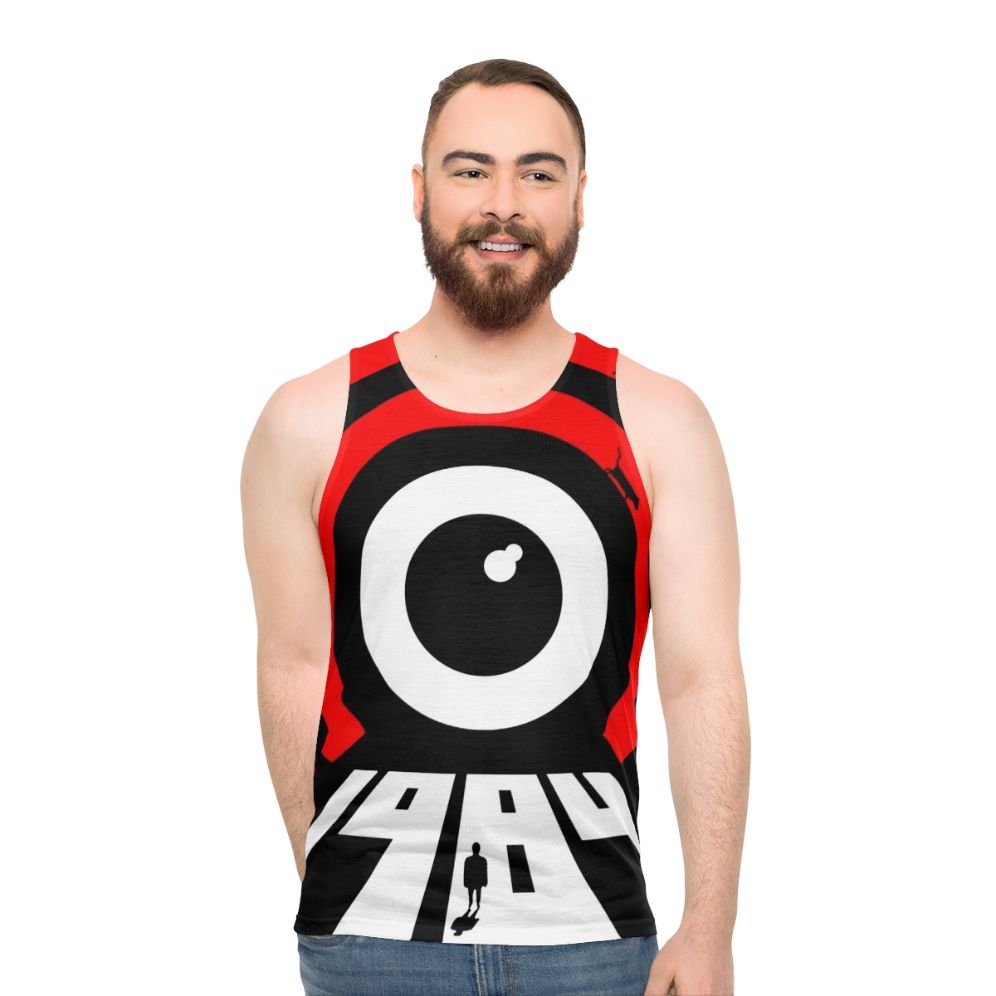 Unisex 1984 tank top with big brother design