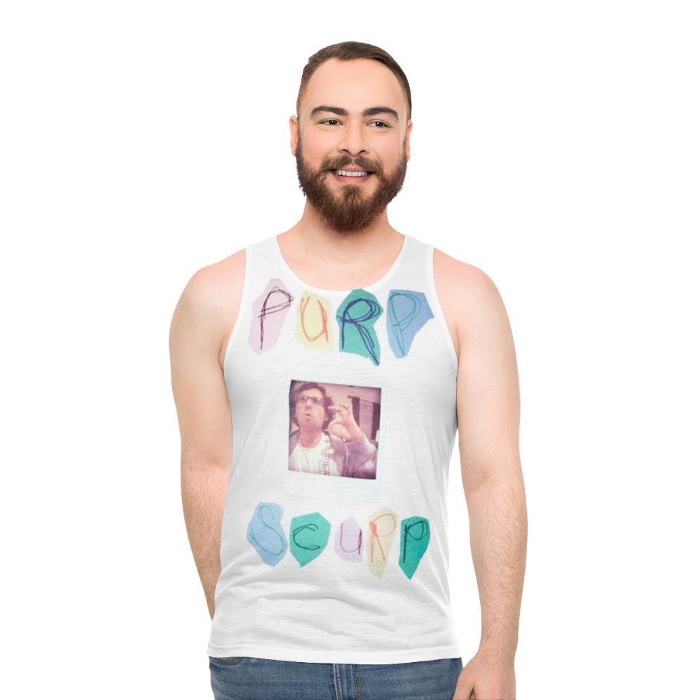 Unisex 420 inspired 'Purp Scurp' tank top