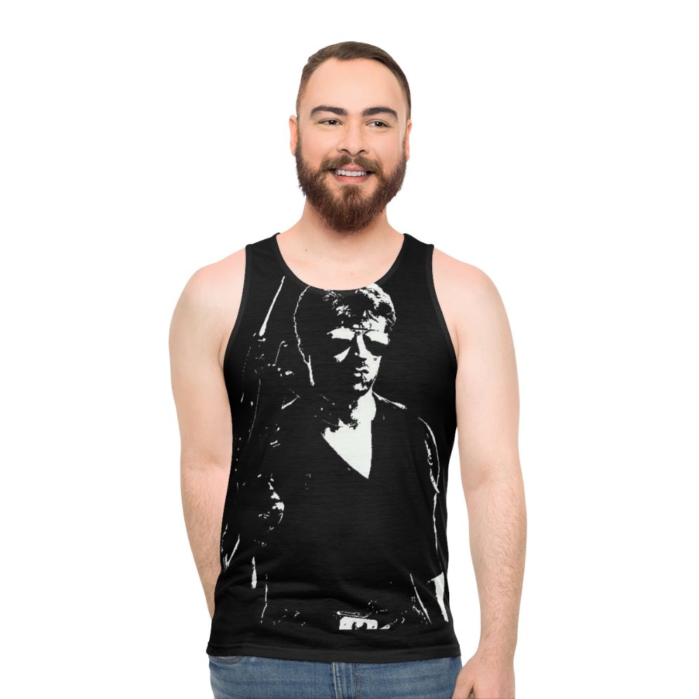 Unisex 80s action movie Cobra tank top