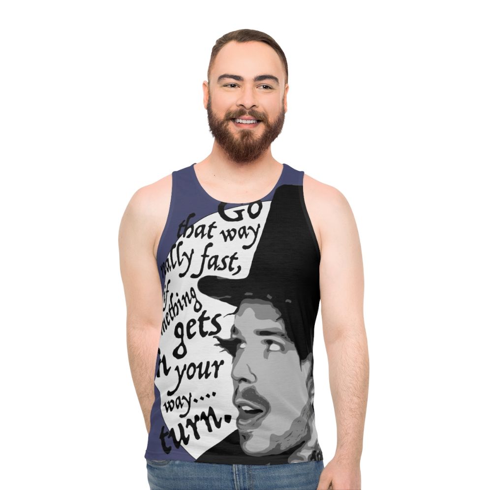 Unisex '80s Movie Graphic Tank Top