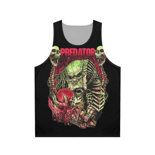 Unisex 80s Movie Predator Art Tank Top