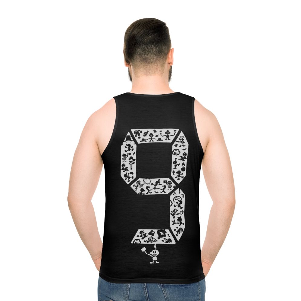 Unisex 9 Hammer Tank Top for Super Smash Bros Ultimate Fans