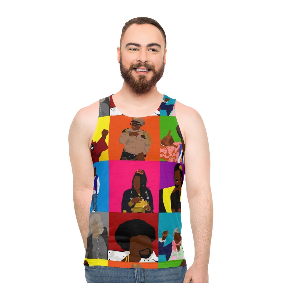 Unisex 90s Crazy Martin Inspired Tank Top