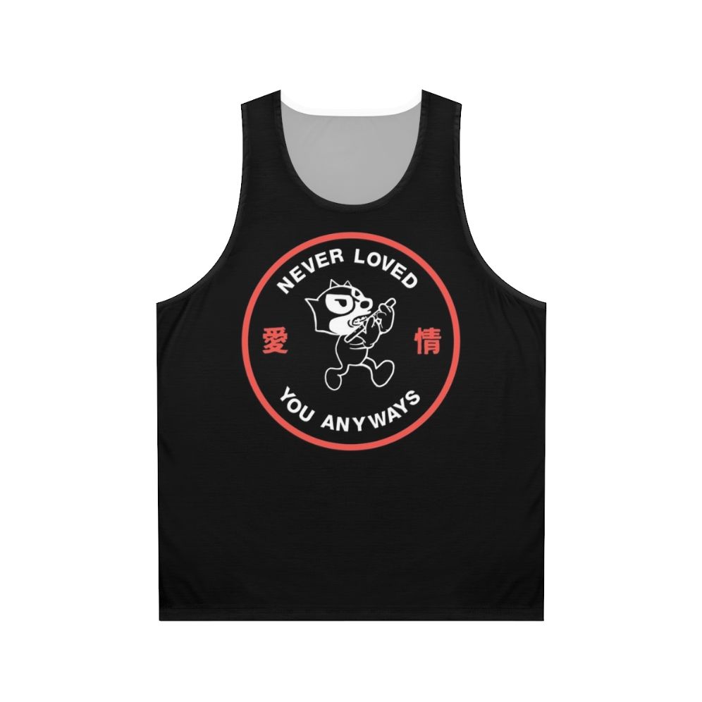 Unisex 90s revival graphic tank top