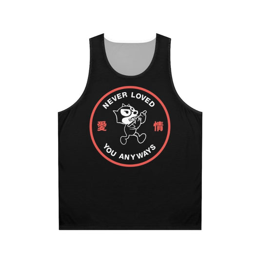 Unisex 90s revival graphic tank top