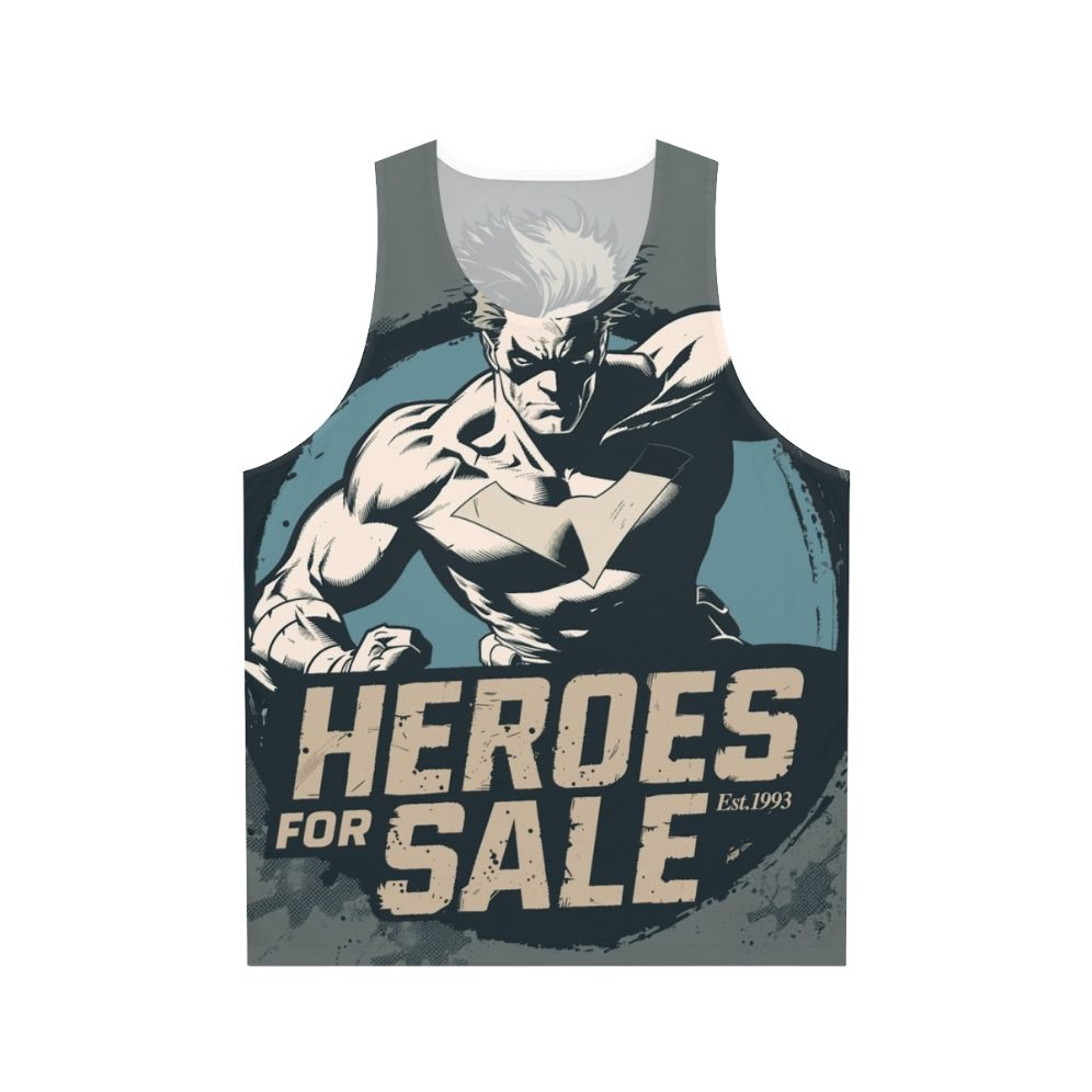 Unisex 90s superhero movie tank top