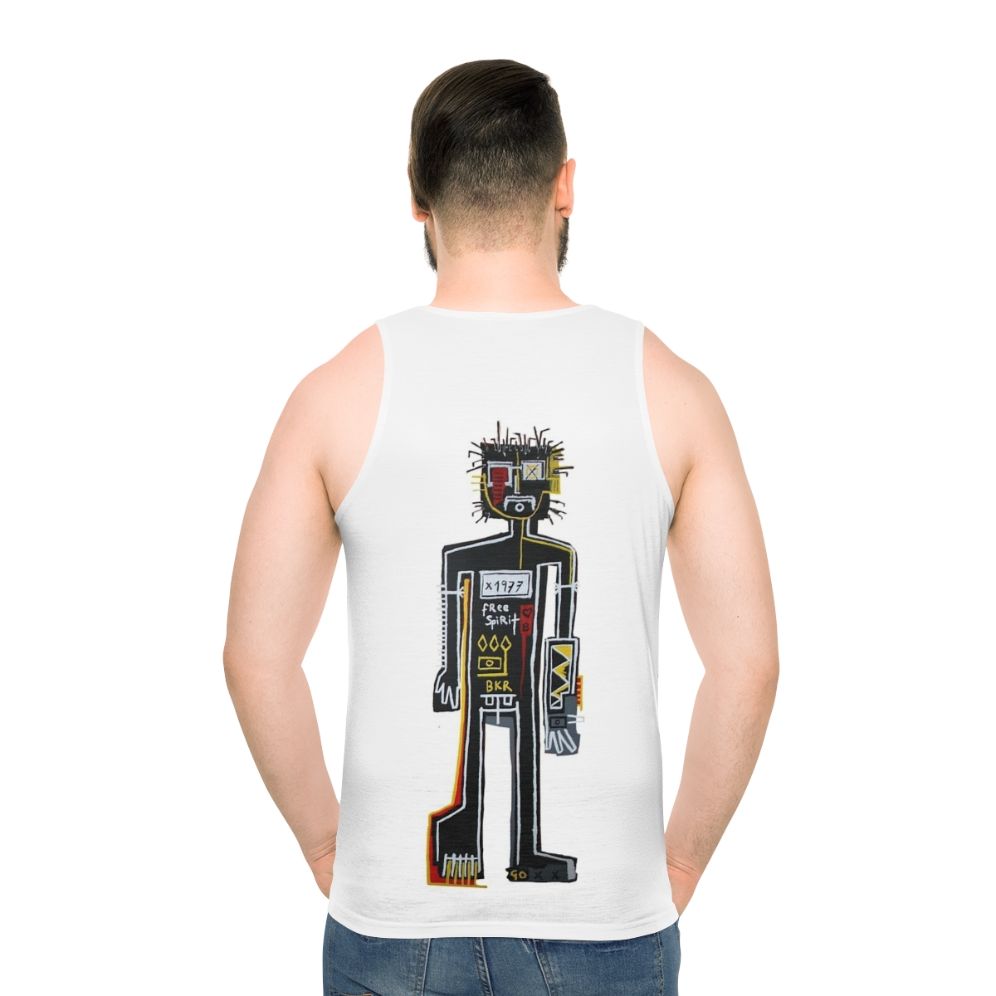 Unisex abstract art tank top