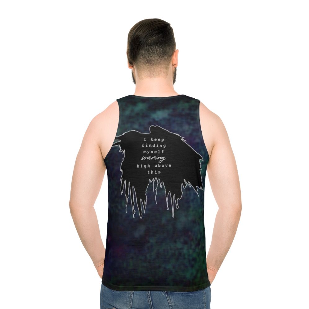 Unisex acid wash minimalist grunge tank top