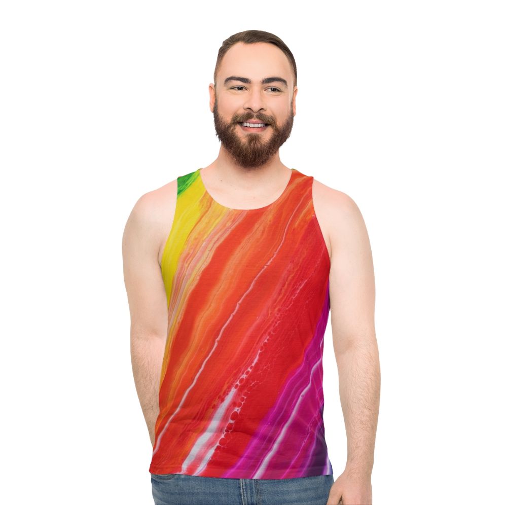 Unisex acrylic tank top