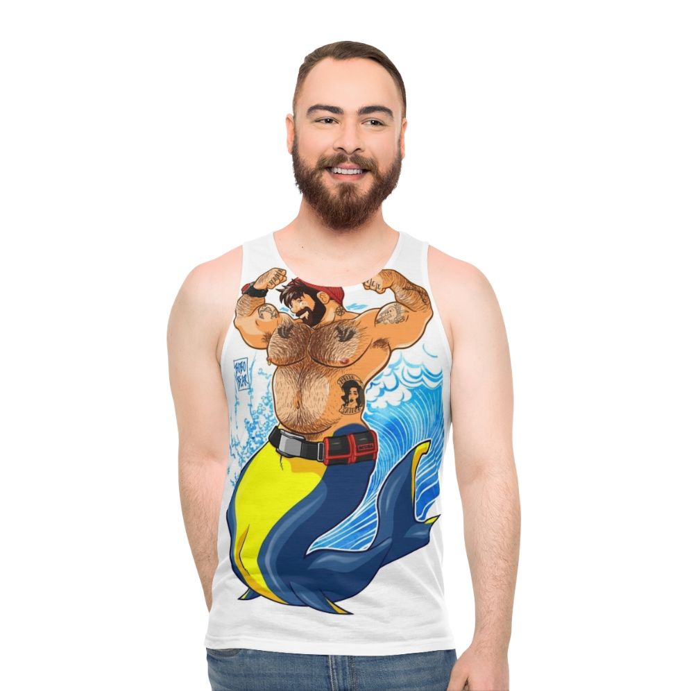 Unisex Adam Likes Scuba Diving Tank Top