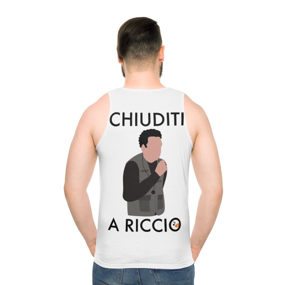 Unisex tank top with "Advice Design Boris" design
