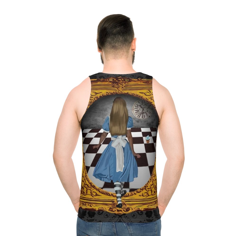 Unisex "Through The Looking Glass" Alice in Wonderland Fantasy Tank Top