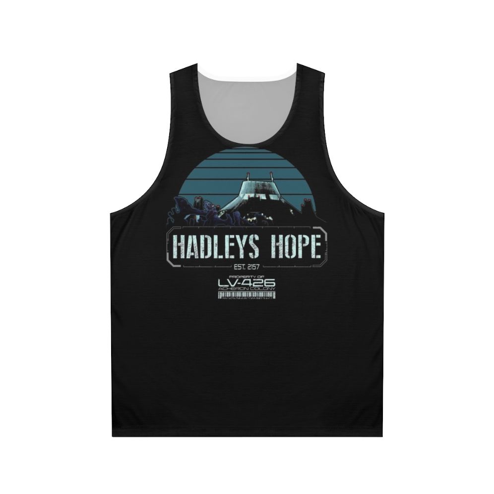 Unisex alien facehugger tank top