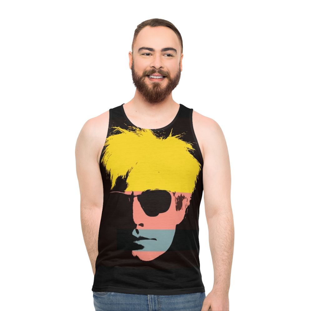 Unisex Andy Warhol Inspired Pop Art Tank Top
