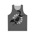 Unisex animal print tank top