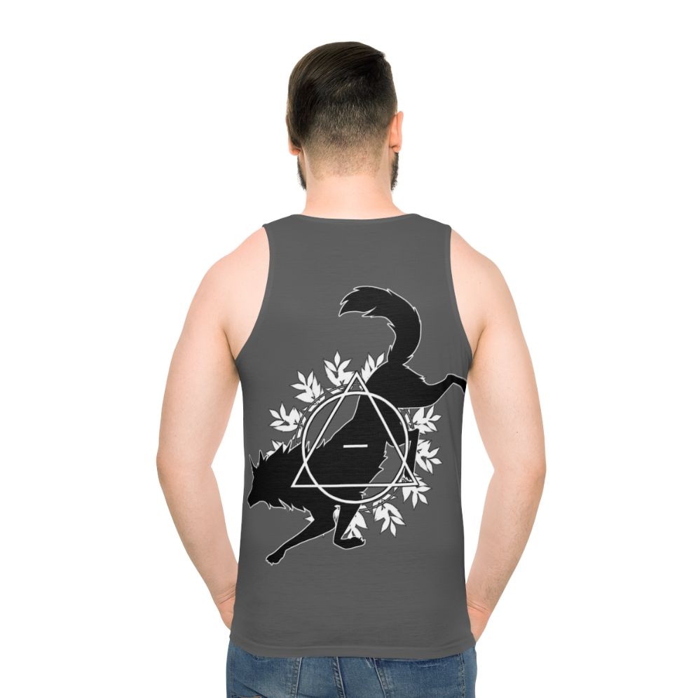 Unisex animal print tank top