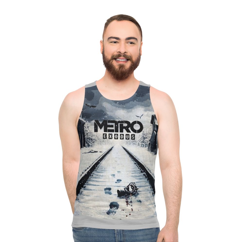 Unisex anime inspired gaming tank top