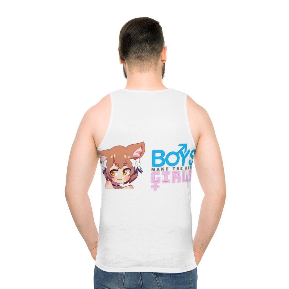 Unisex anime-style tank top