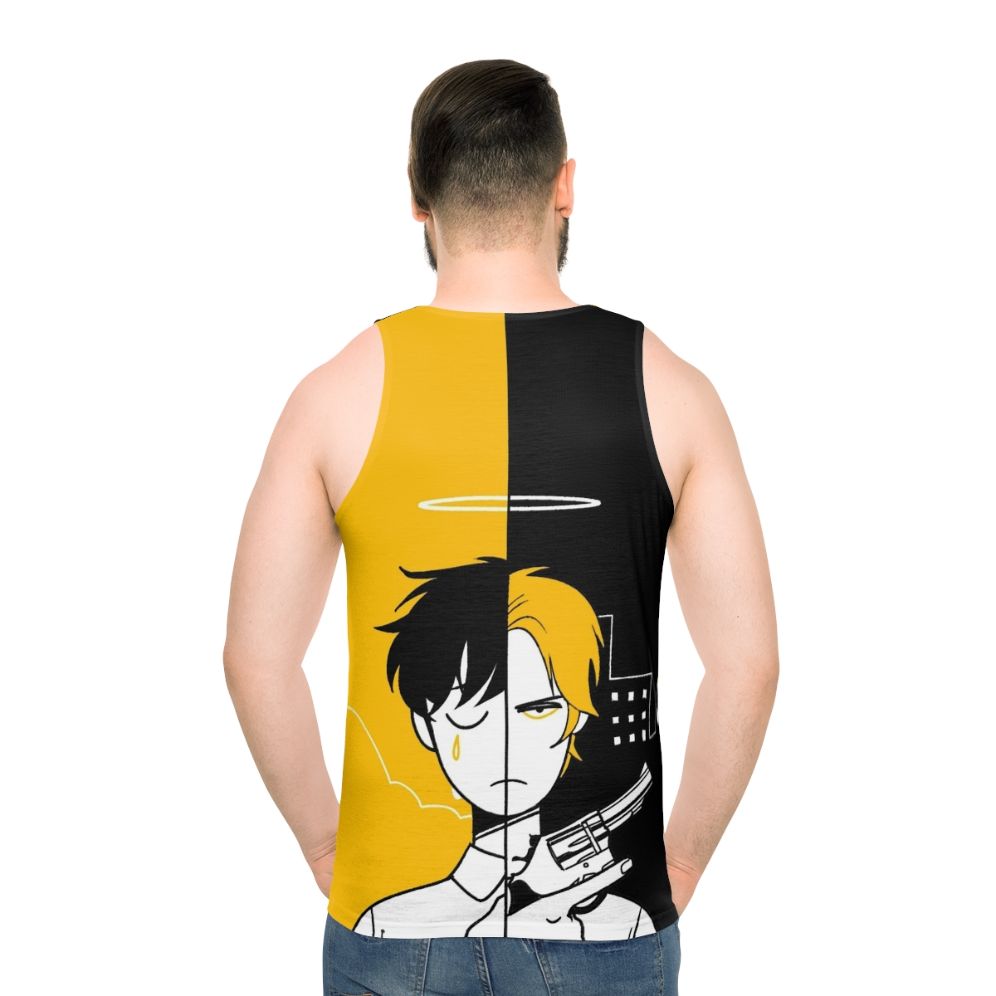 Unisex anime inspired tank top