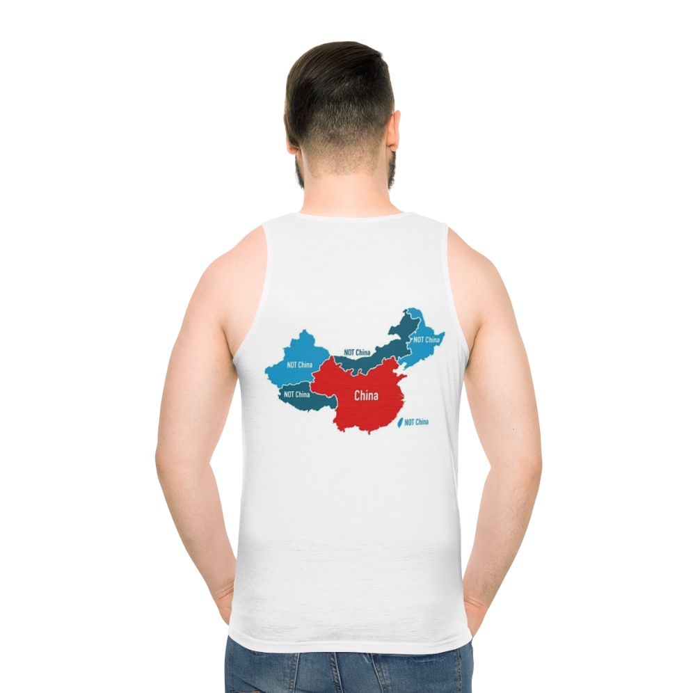 Unisex anti-CCP political statement tank top