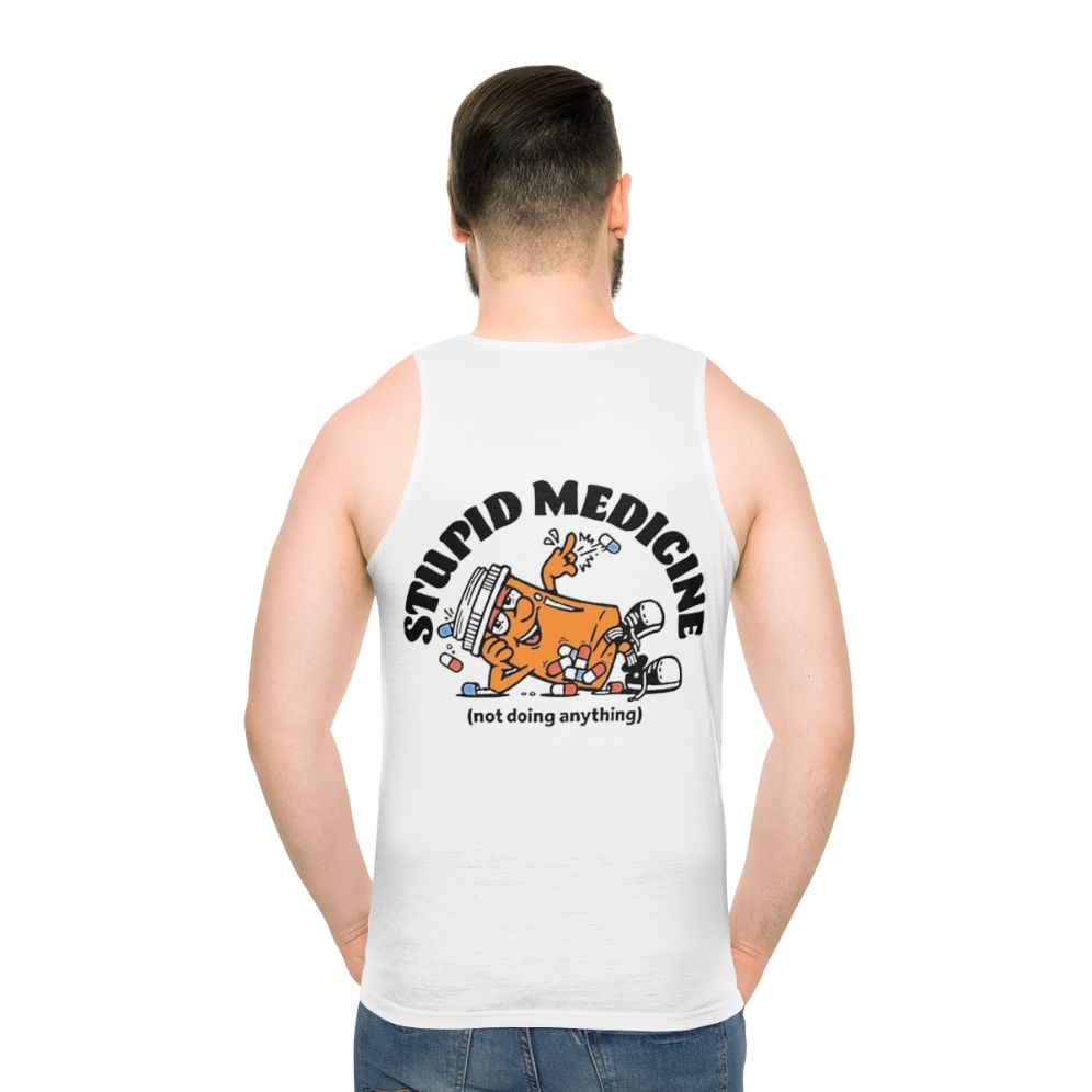 Unisex tank top with "Anything" design inspired by Bring Me the Horizon