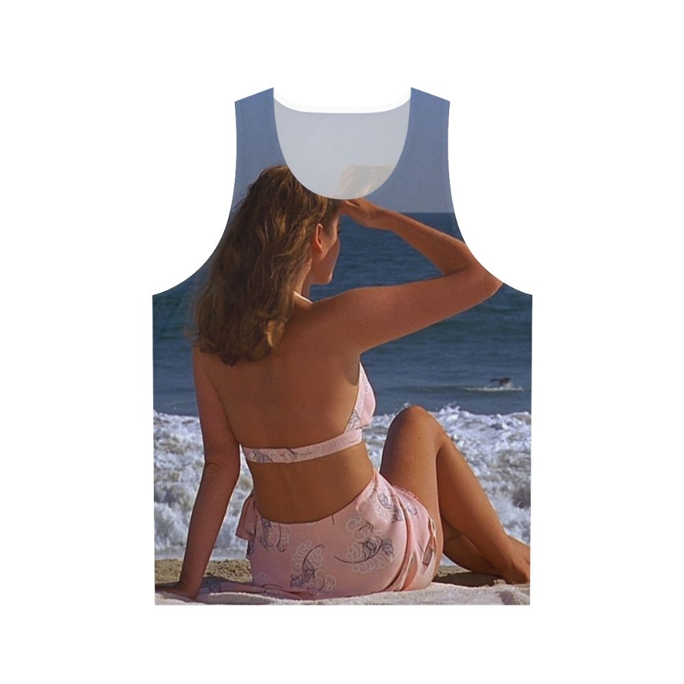 Unisex tank top with Coen brothers cult classic movie design
