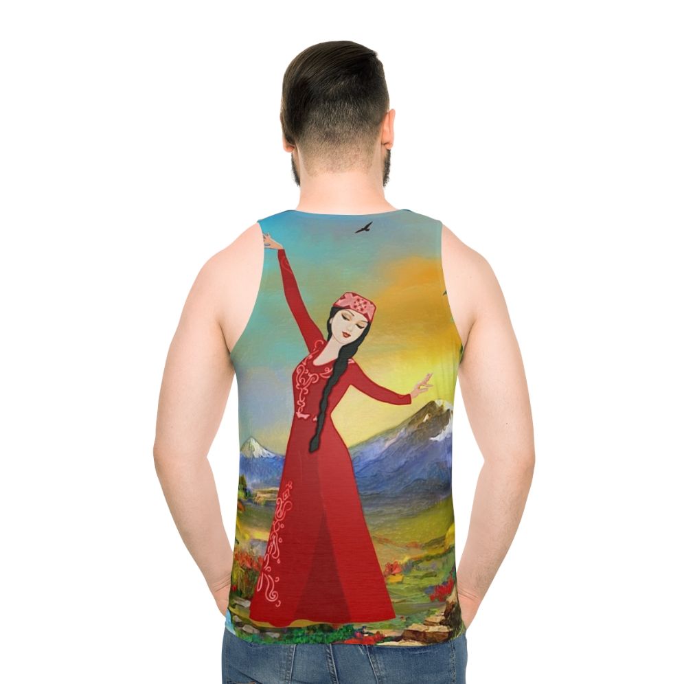 Unisex Armenian Dancer Tank Top