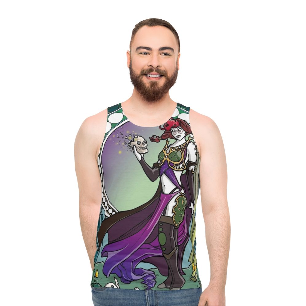 Unisex art nouveau phage the untouchable tank top