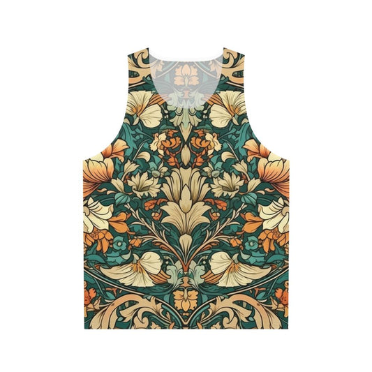 Unisex art nouveau tank top