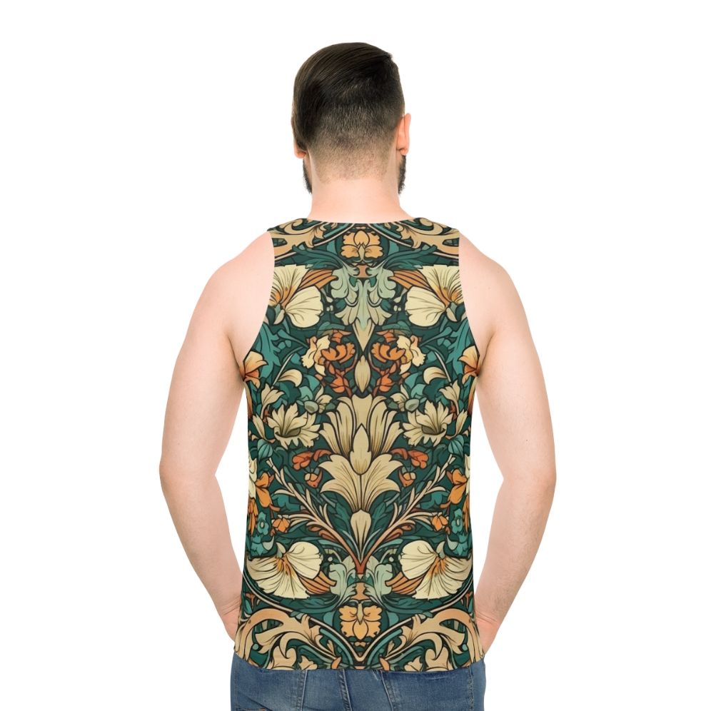 Unisex art nouveau tank top