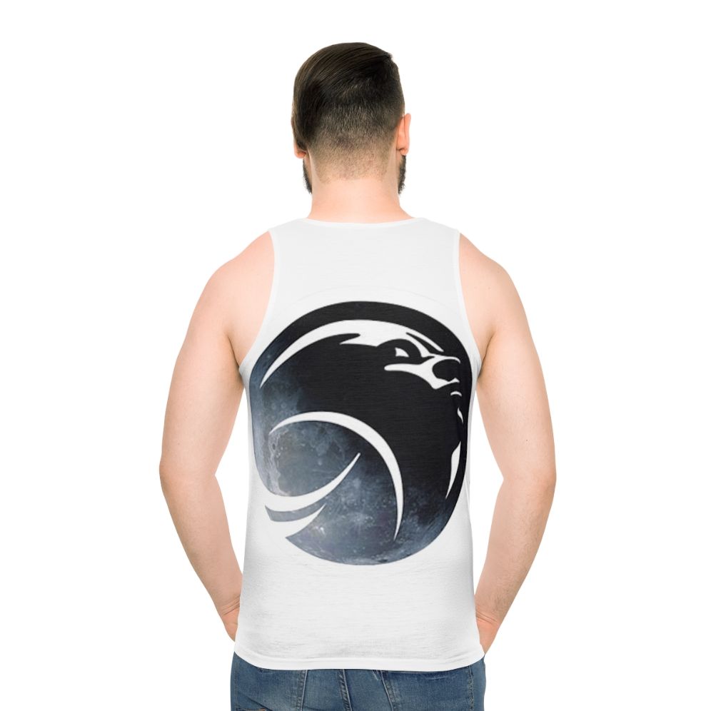 Unisex tank top featuring the Artemis program logo and NASA woman design