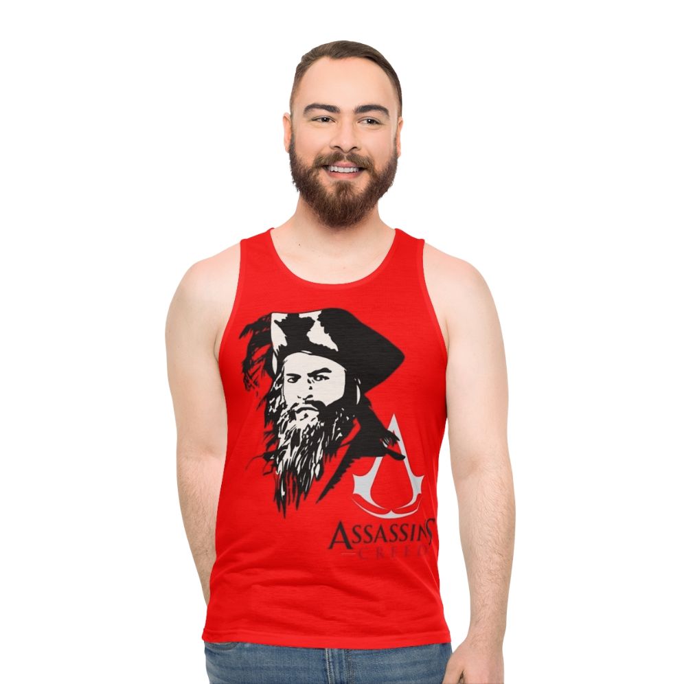 Unisex Assassin's Creed Blackbeard Tank Top