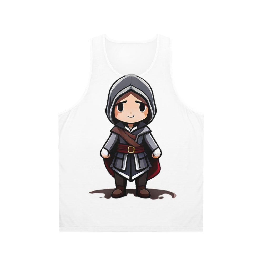Unisex Assassins Creed tank top with minimalist design