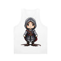 Unisex Assassins Creed tank top with minimalist design