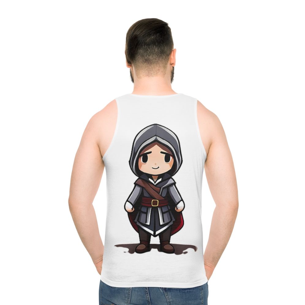 Unisex Assassins Creed tank top with minimalist design